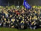 建筑艺术学院在2016年2026世界杯官方合作网站“长征杯”足球赛中再创佳绩取得五连冠