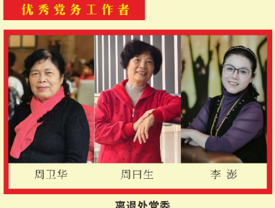 喜报：离退处党委2个基层党组织及19名党员获学校“两优一先”表彰
